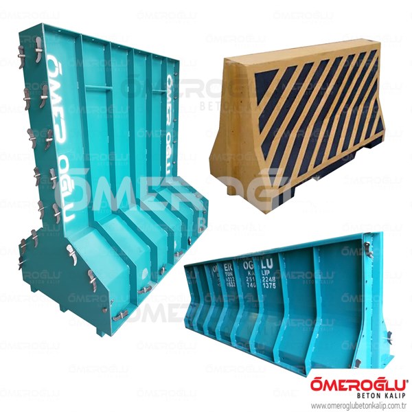 Barrier Concrete Molds Formwork Barrier Concrete Mold