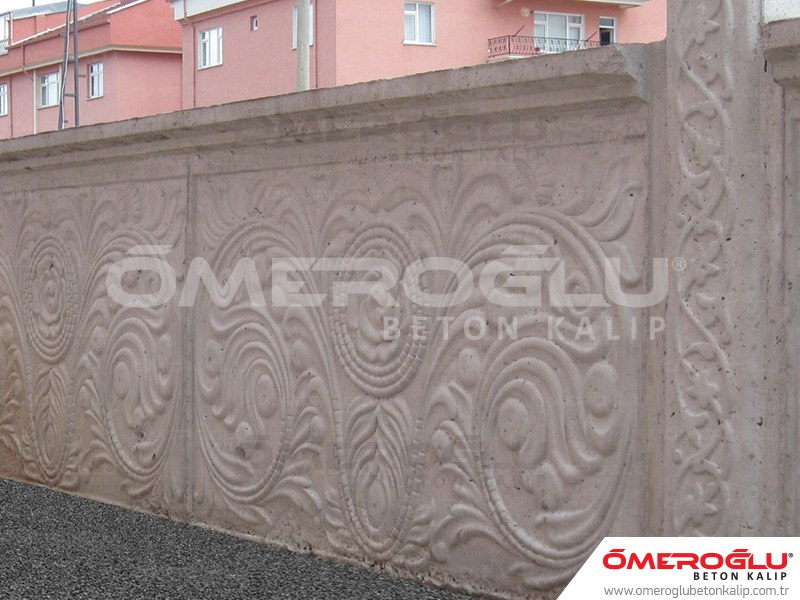 Modular Formwork Garden Models  Yusuf Pattern 120 concrete mold, wall mold