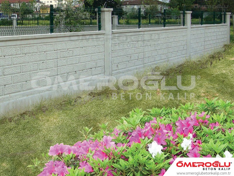 Modular Formwork Garden Models  Gravel Patterned 102 concrete mold, wall mold