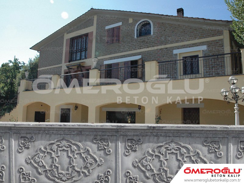 Modular Formwork Garden Models  Istanbul Pattern 118 concrete mold, wall mold