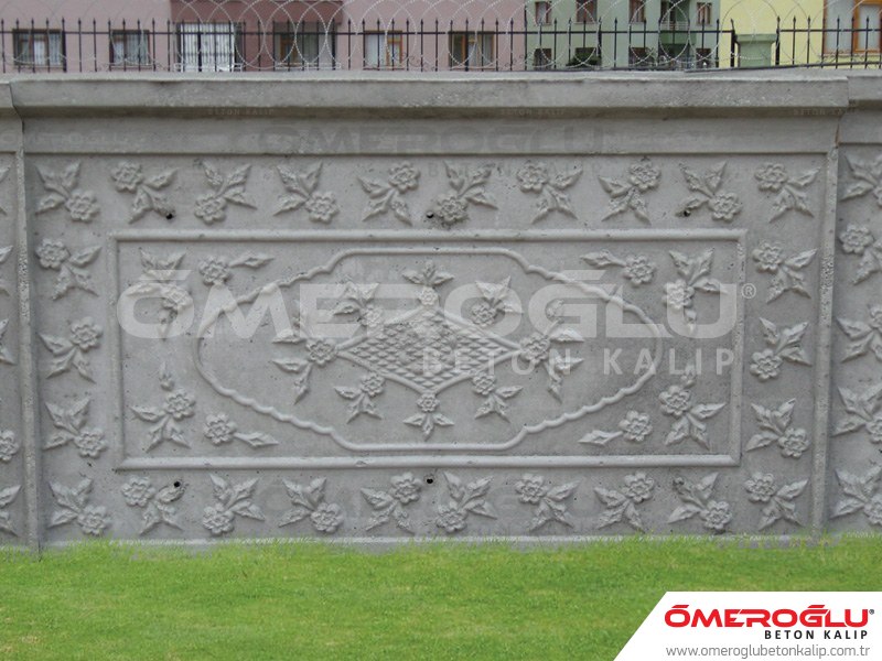 Modular Formwork Garden Models  Marmara Pattern 124 concrete mold, wall mold