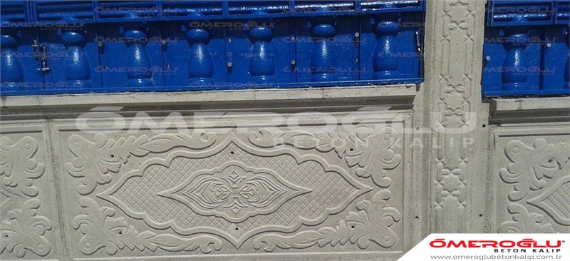 Modular Formwork Garden Models  Decorative Concrete Mold Hanzade 147 